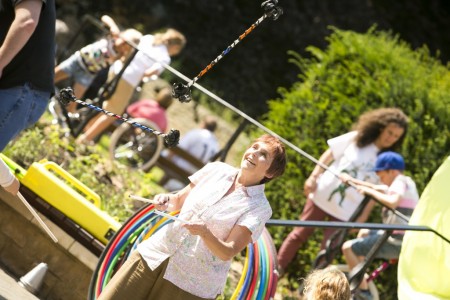 circus workshop scene